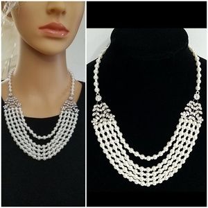 NY & Company Faux Pearl Necklace